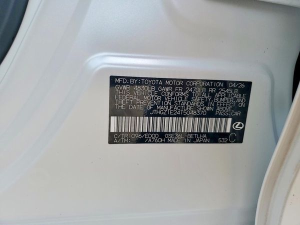 2026 LEXUS IS 350 350 F Sport