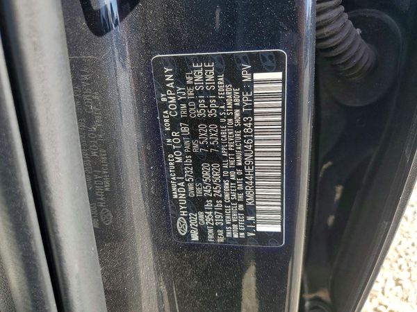 2022 HYUNDAI PALISADE SEL w/Premium Pkg