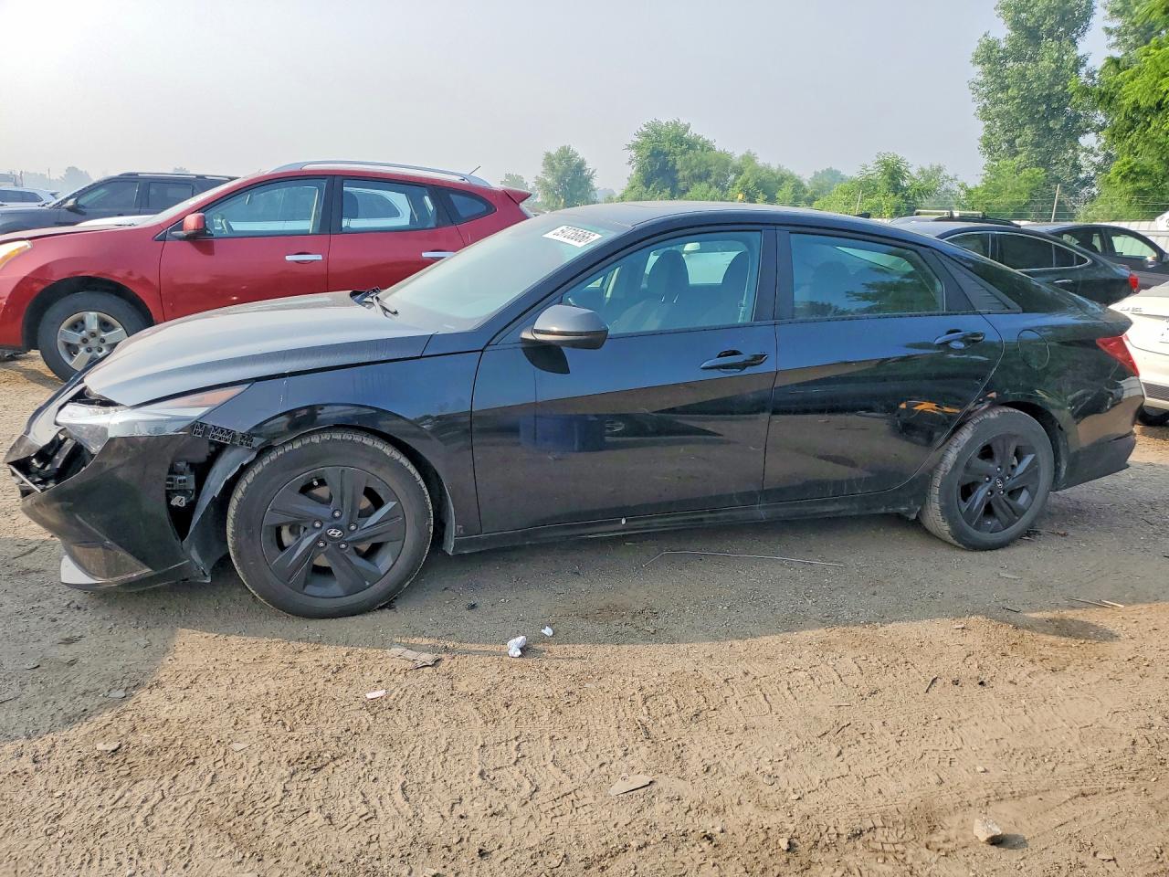 2021 HYUNDAI ELANTRA Blue