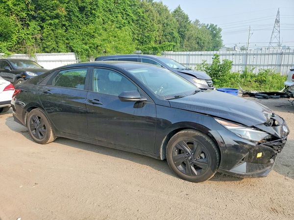 2021 HYUNDAI ELANTRA Blue