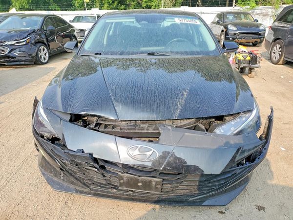 2021 HYUNDAI ELANTRA Blue