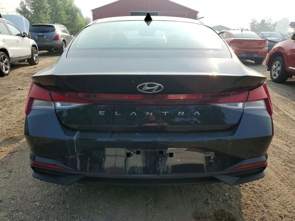 2021 HYUNDAI ELANTRA Blue