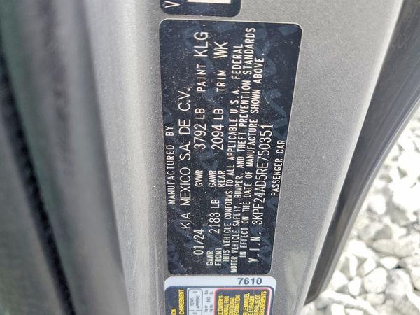 2024 KIA FORTE LX, LXS