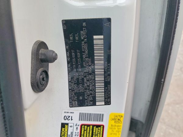 2019 TOYOTA SIENNA