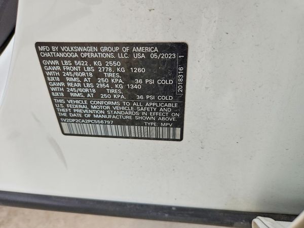 2023 VOLKSWAGEN ATLAS SE