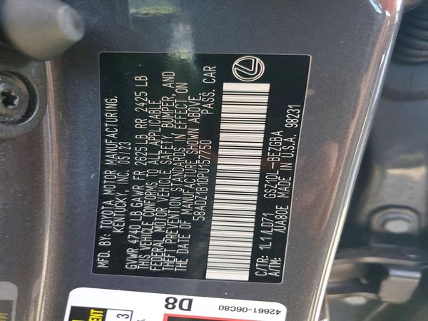 2023 LEXUS ES 350 350 Premium