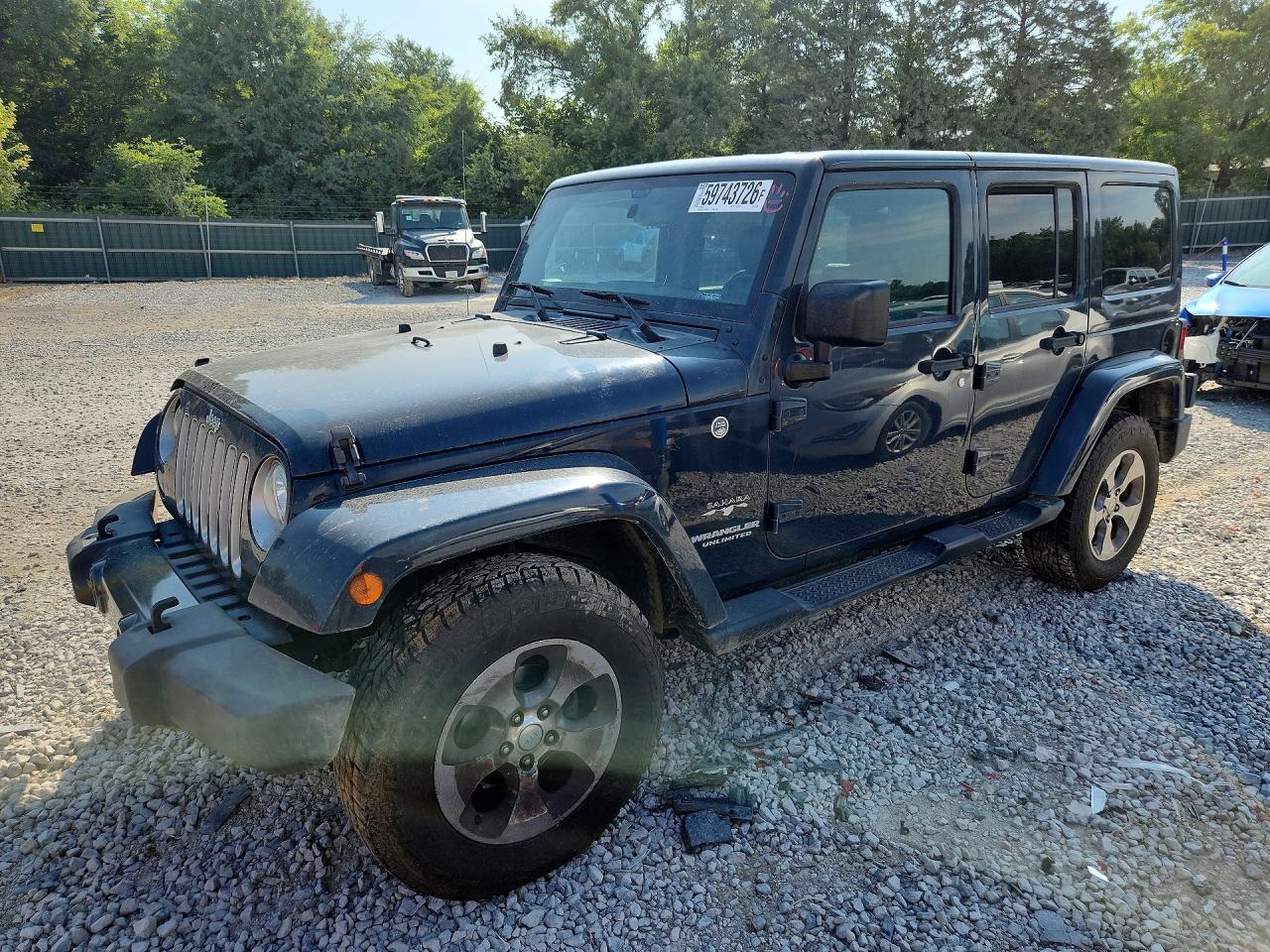 2017 JEEP WRANGLER UNLIMITED SAHARA 4X4