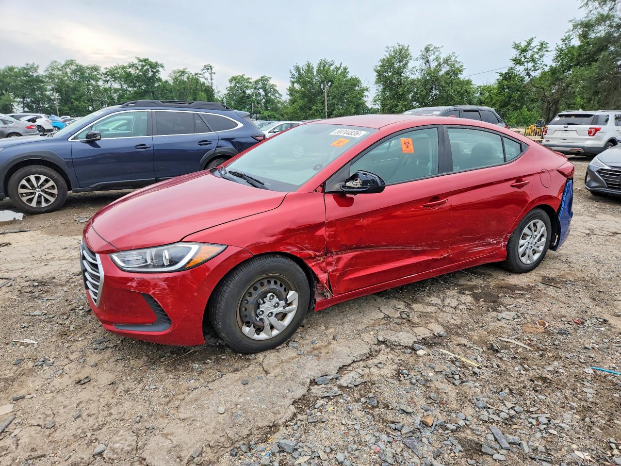 2017 HYUNDAI ELANTRA SE Base — Front 3/4