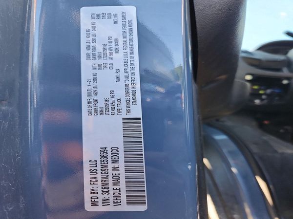 2021 RAM PROMASTER 3500