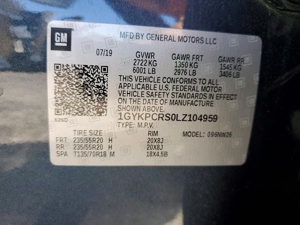 2020 CADILLAC XT6 Premium Luxury