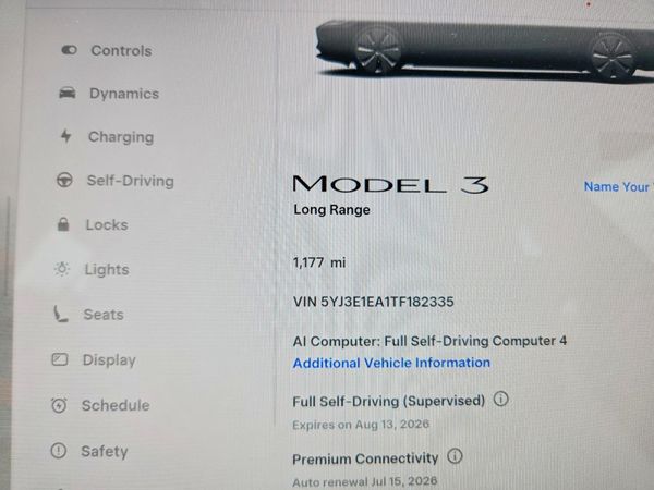 2026 TESLA MODEL 3