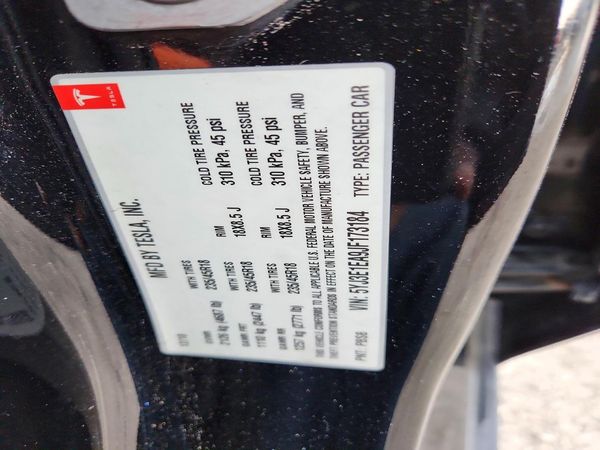 2018 TESLA MODEL 3