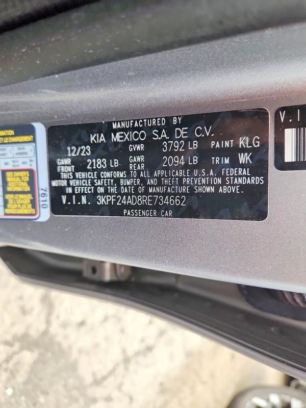 2024 KIA FORTE
