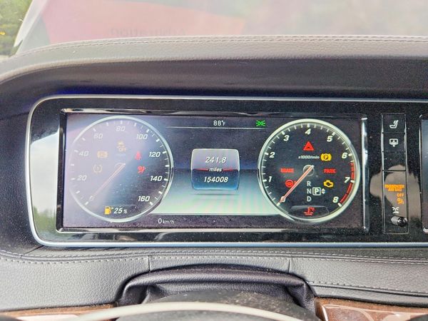 2016 MERCEDES-BENZ S-CLASS S550-4M — ODOM