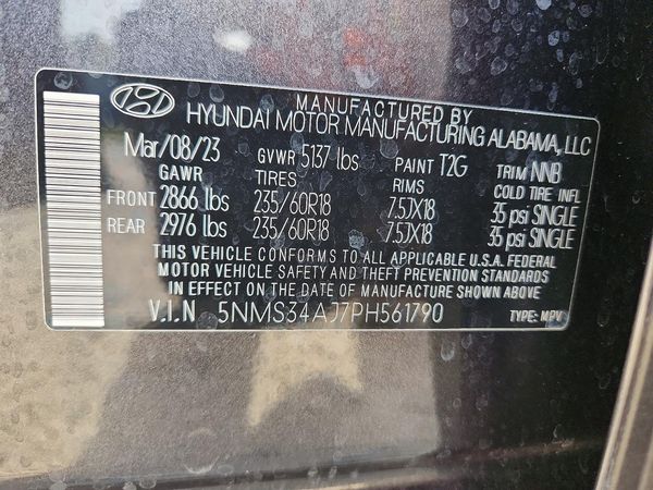 2023 HYUNDAI SANTA FE SEL Premium