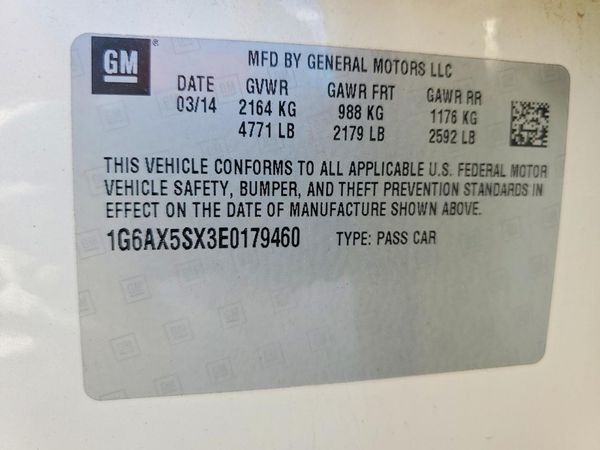 2014 CADILLAC CTS