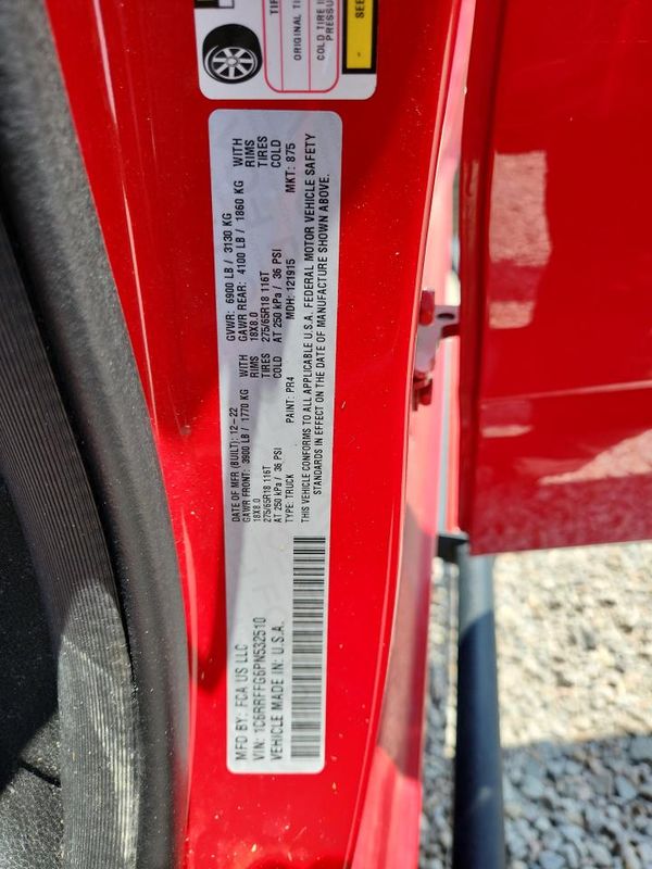 2023 RAM 1500