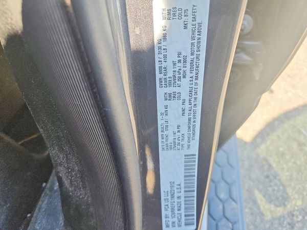 2022 RAM 1500