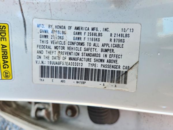 2014 ACURA TL TECH
