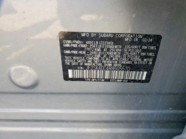 2024 SUBARU FORESTER Premium