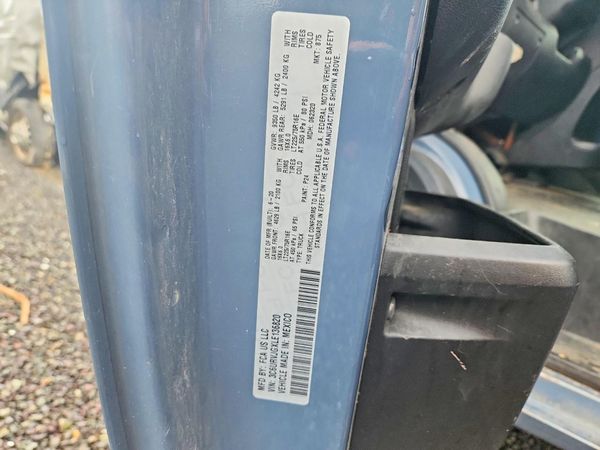 2020 RAM PROMASTER 3500 VF