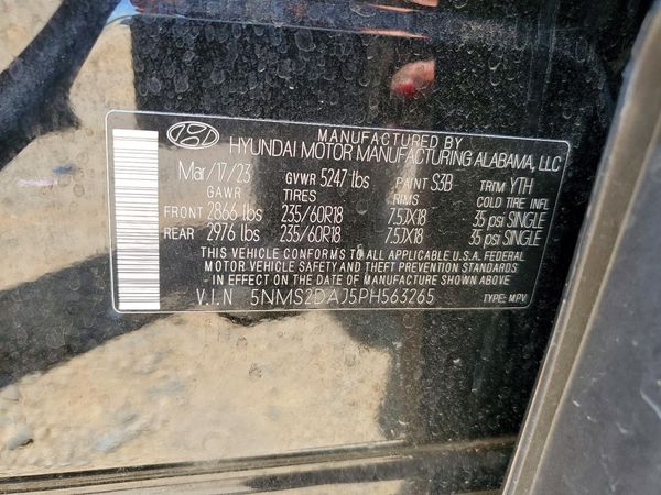 2023 HYUNDAI SANTA FE SEL