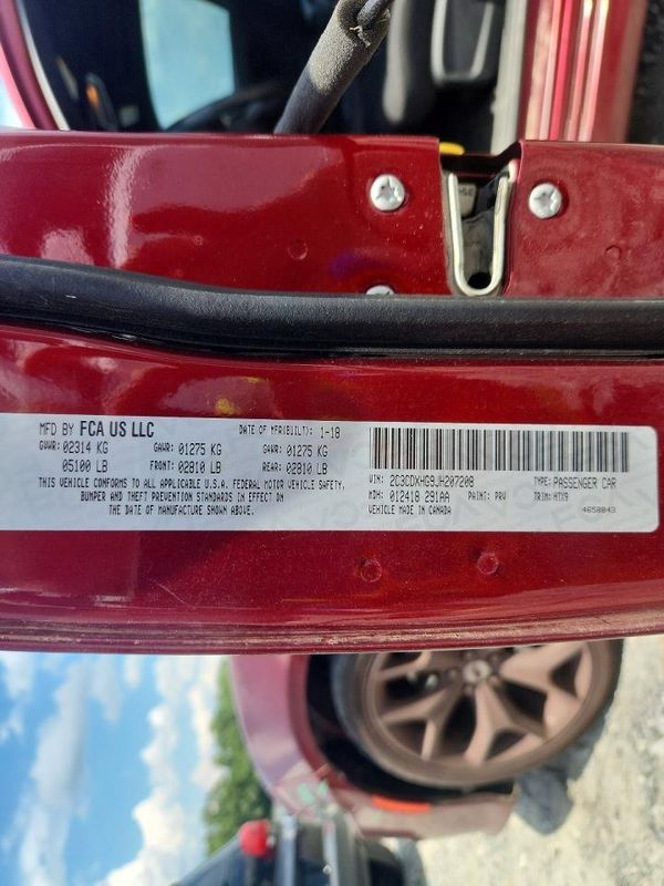 2018 DODGE CHARGER SXT Plus