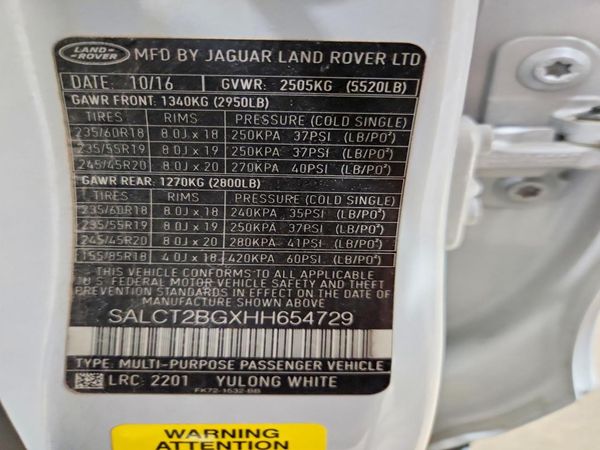 2017 LAND ROVER DISCOVERY SPORT HSE Lux