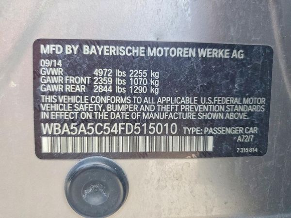 2015 BMW 528