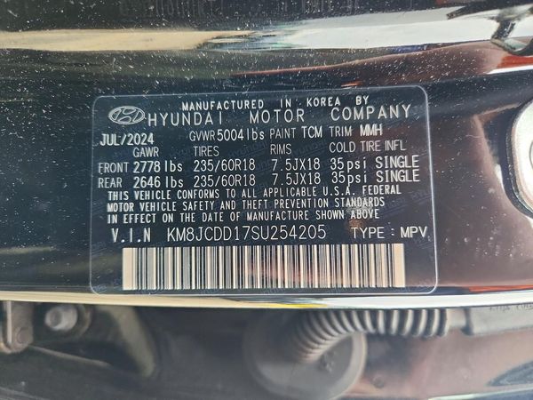 2025 HYUNDAI TUCSON SEL Convenience