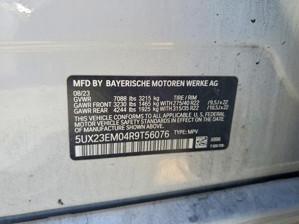 2024 BMW X7 xDrive40i