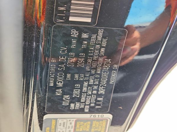 2024 KIA FORTE LX, LXS