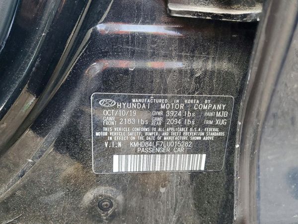 2020 HYUNDAI ELANTRA
