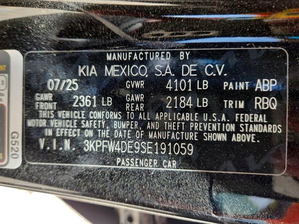 2025 KIA K4 GT-Line