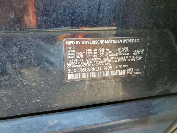 2019 BMW X5 xDrive40i
