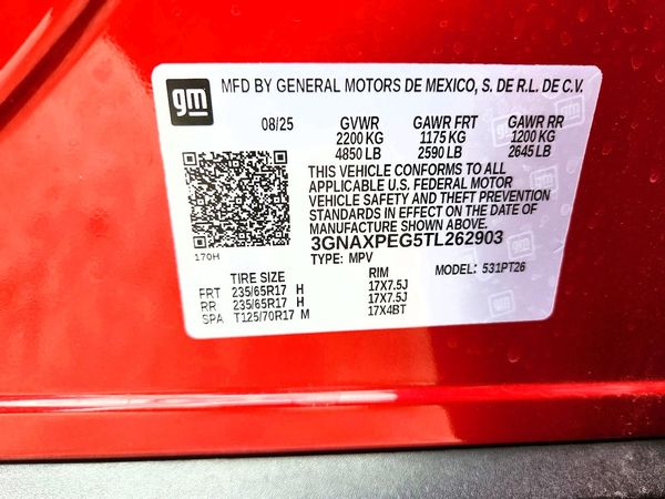2026 CHEVROLET EQUINOX 2LT
