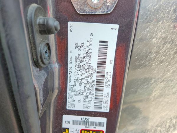 2012 TOYOTA TUNDRA SR5