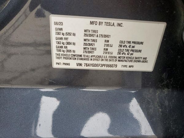 2023 TESLA MODEL Y