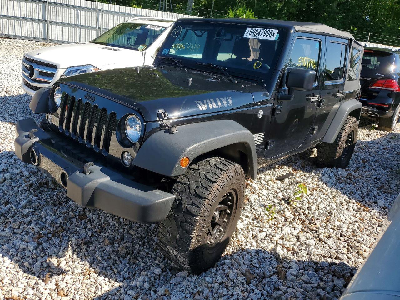 2017 JEEP WRANGLER UNLIMITED SPORT 4X4