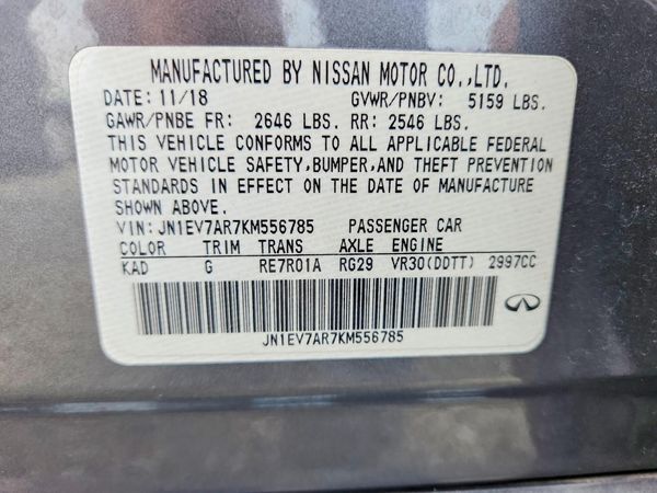2019 INFINITI Q50