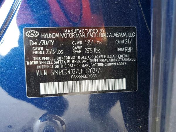 2020 HYUNDAI SONATA SEL Plus, SEL Plus Tech