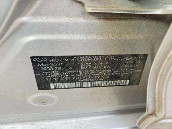 2018 HYUNDAI ELANTRA