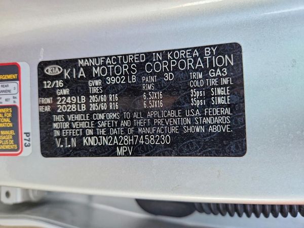 2017 KIA SOUL Base