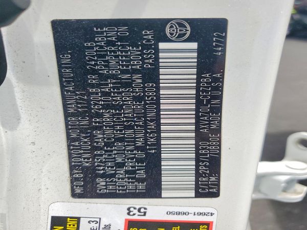 2022 TOYOTA CAMRY XSE