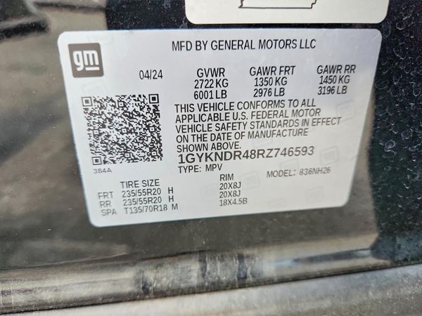 2024 CADILLAC XT5