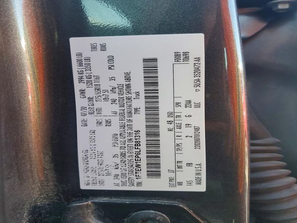 2020 FORD F150