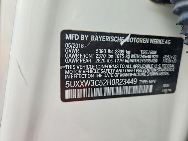 2017 BMW X4 xDrive28i