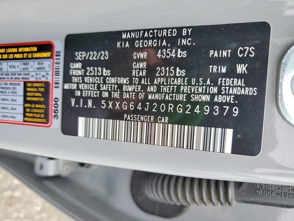 2024 KIA K5