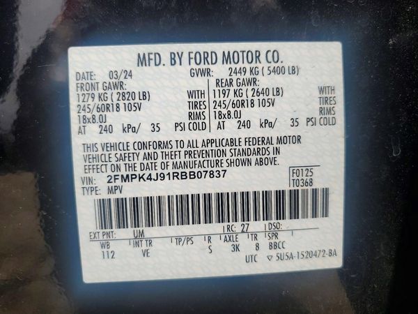 2024 FORD EDGE SEL