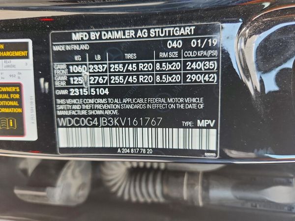 2019 MERCEDES-BENZ GLC